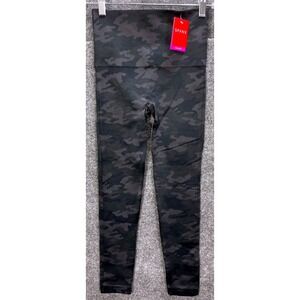 Spanx Camo Leggings Seamless Shaping Waistband Ankle Length‎ Shape Small